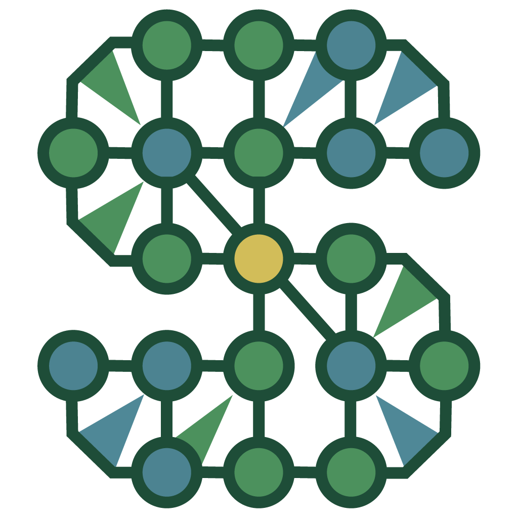 Partial logo for Stemographer showing a garden layout graphic.